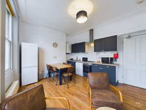 living and kitchen - click for photo gallery